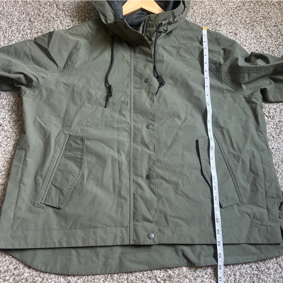 Eddie Bauer Green Sprig Women's Port Townsend Waterproof Rain Jacket Outdoor XL - Picture 12 of 12